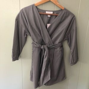 NWT! Motherhood Maternity Striped Top - Size XS